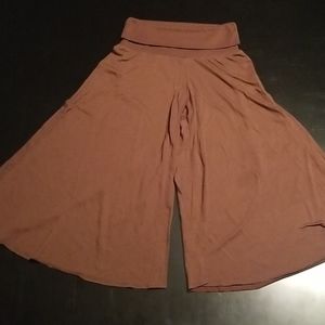 Gaucho capri pants Chocolate